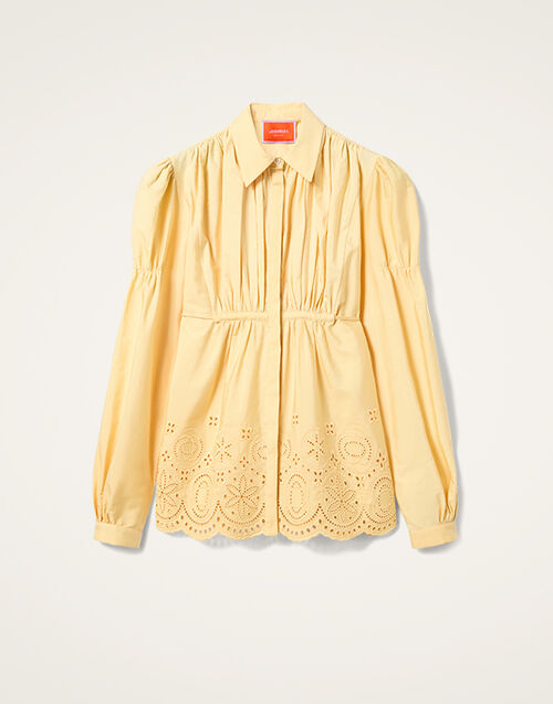 La DoubleJ Franca Shirt Eclipse Light Yellow SHI0128SAN005ECL03YE01