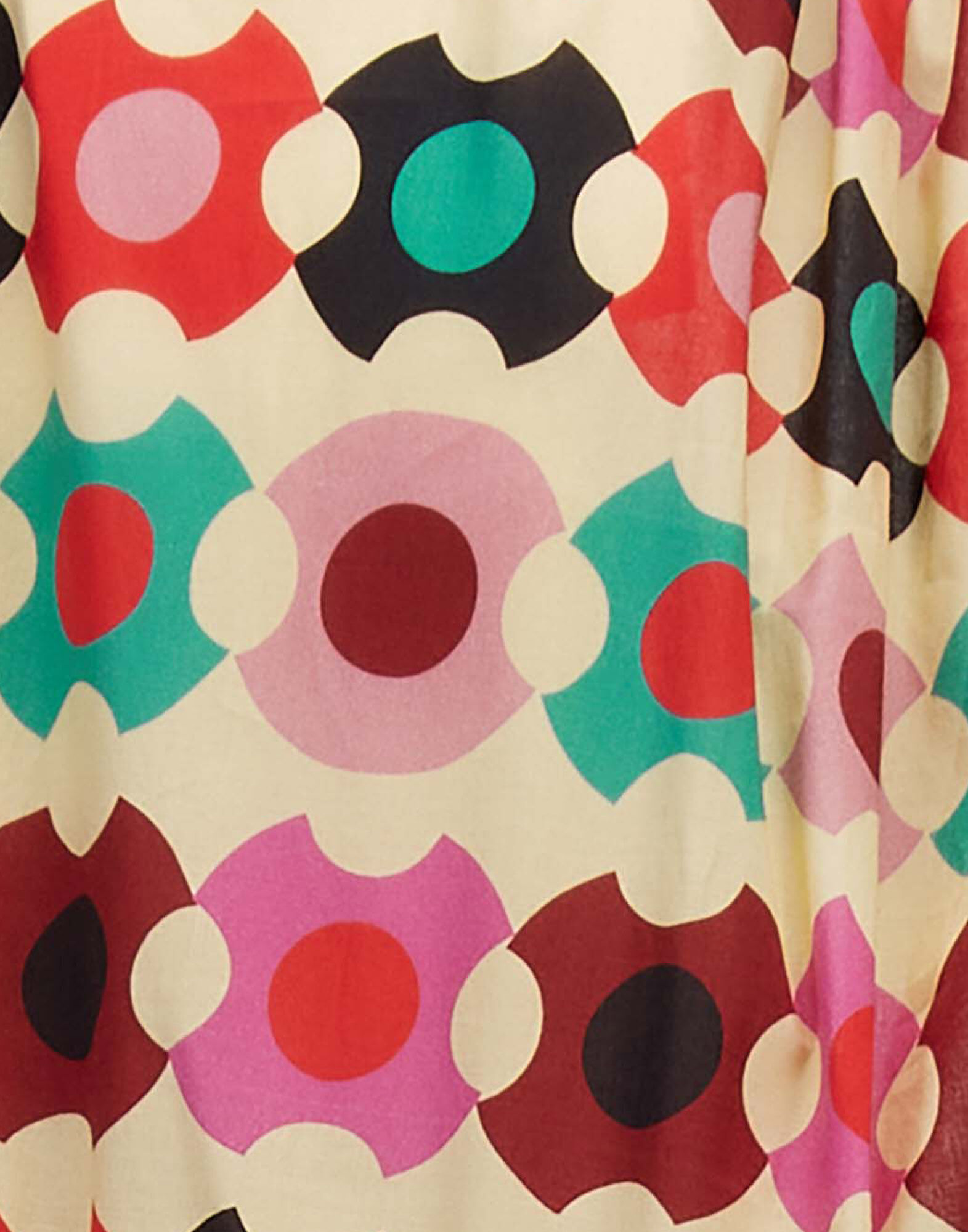 LaDoubleJ Dove Dress Groovy Dot Giallo DRE0248COT020GRO0003