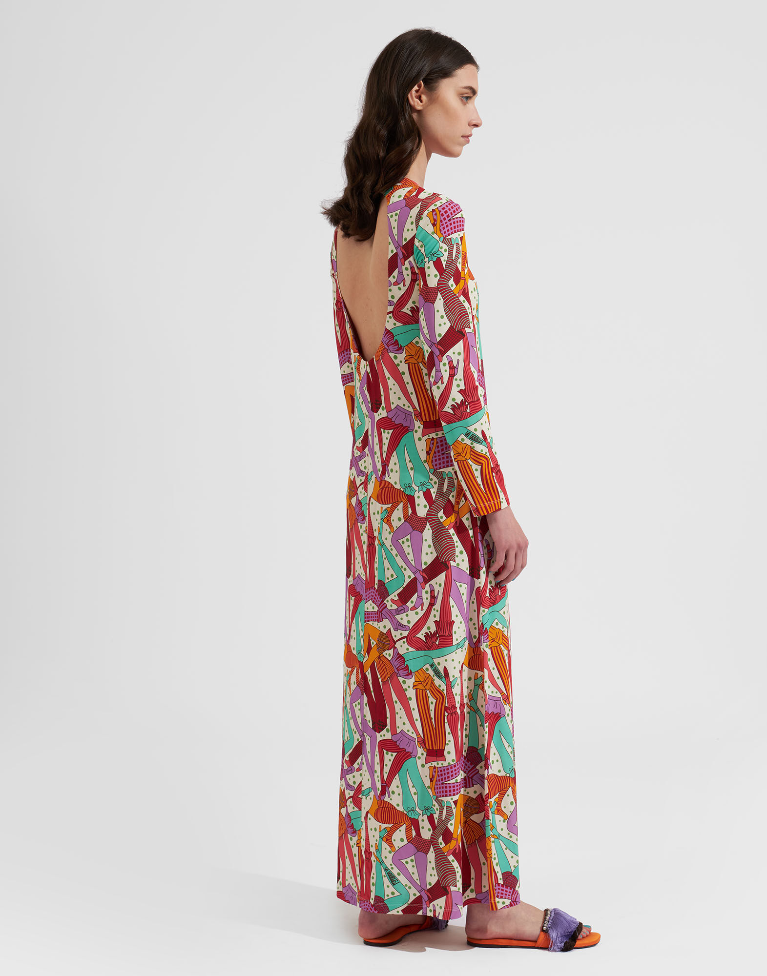 La DoubleJ Swank Dress Smartypants DRE0206JER027SMA01BU08