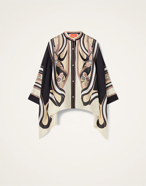 La DoubleJ Foulard Shirt Ambrosia Plac&eacute;e Pale Pink SHI0059SIL006AMB03PI02