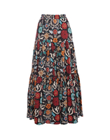 LaDoubleJ Big Skirt LaDoubleJ Big Skirt Fire Flower SKI0001COT001FIR0001