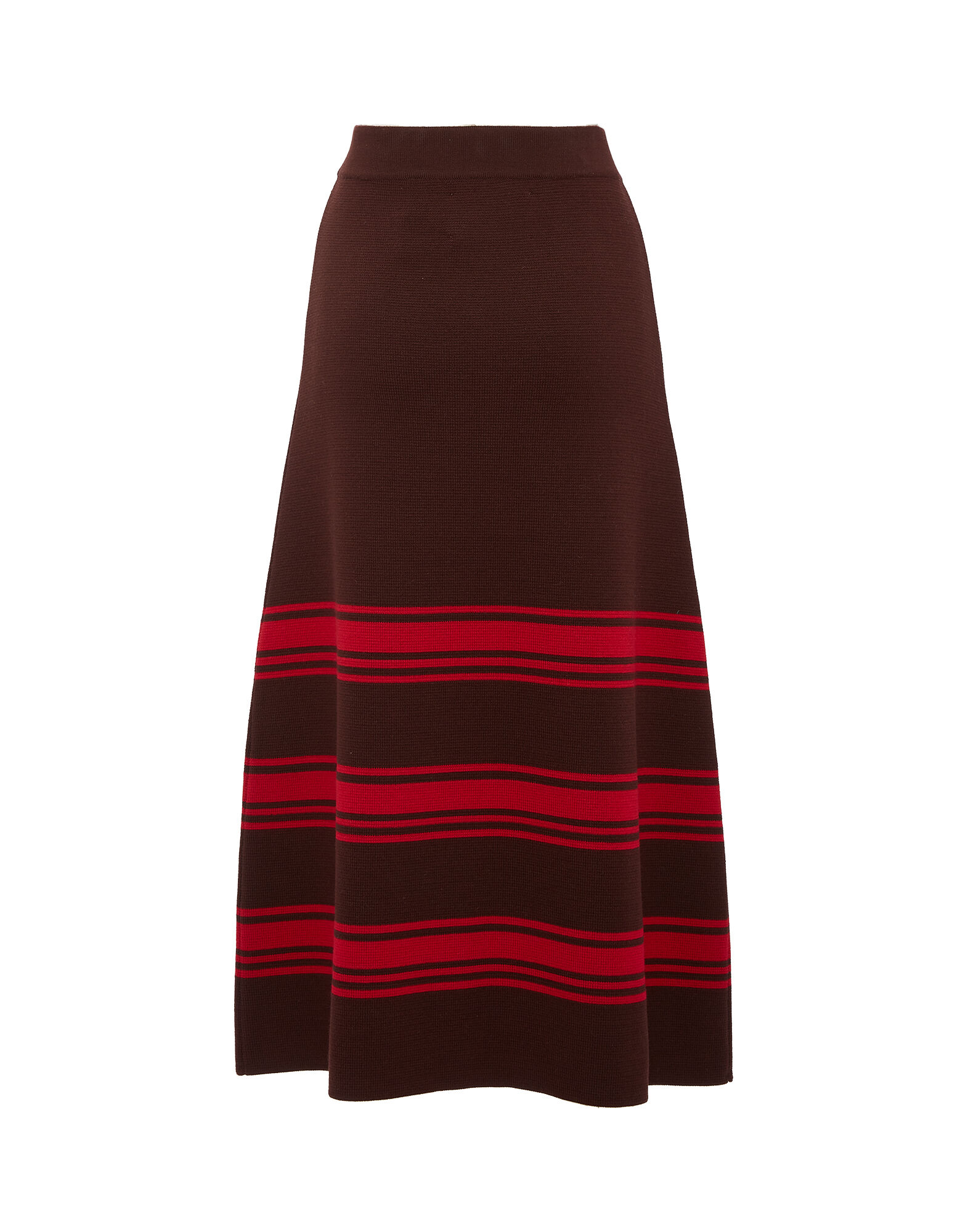 La DoubleJ Tones Skirt Moro / Rosso SKI0077KNI065VAR0132