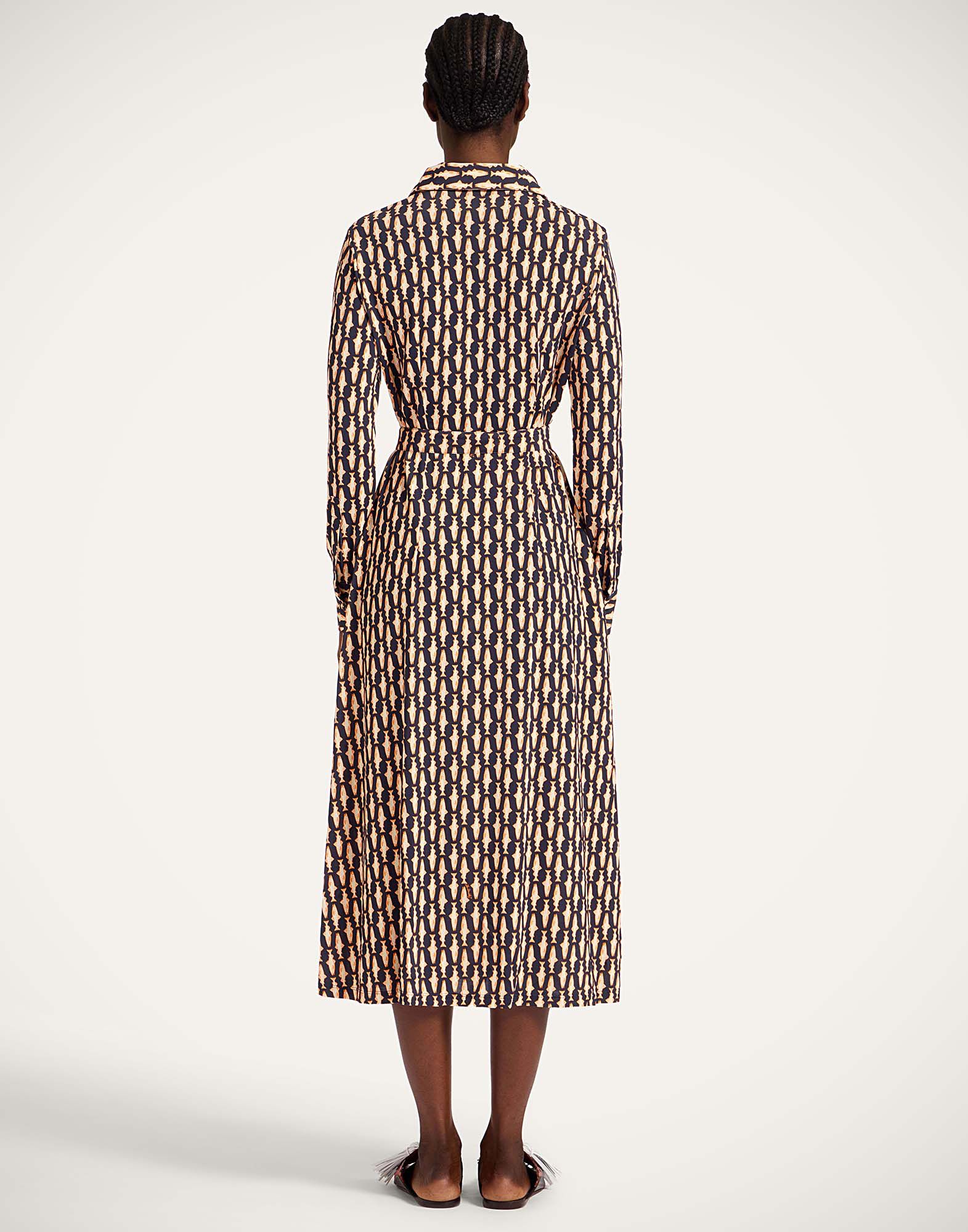 La DoubleJ Perry Street Dress Pesciolini Blue DRE0908JER027PES04BU03