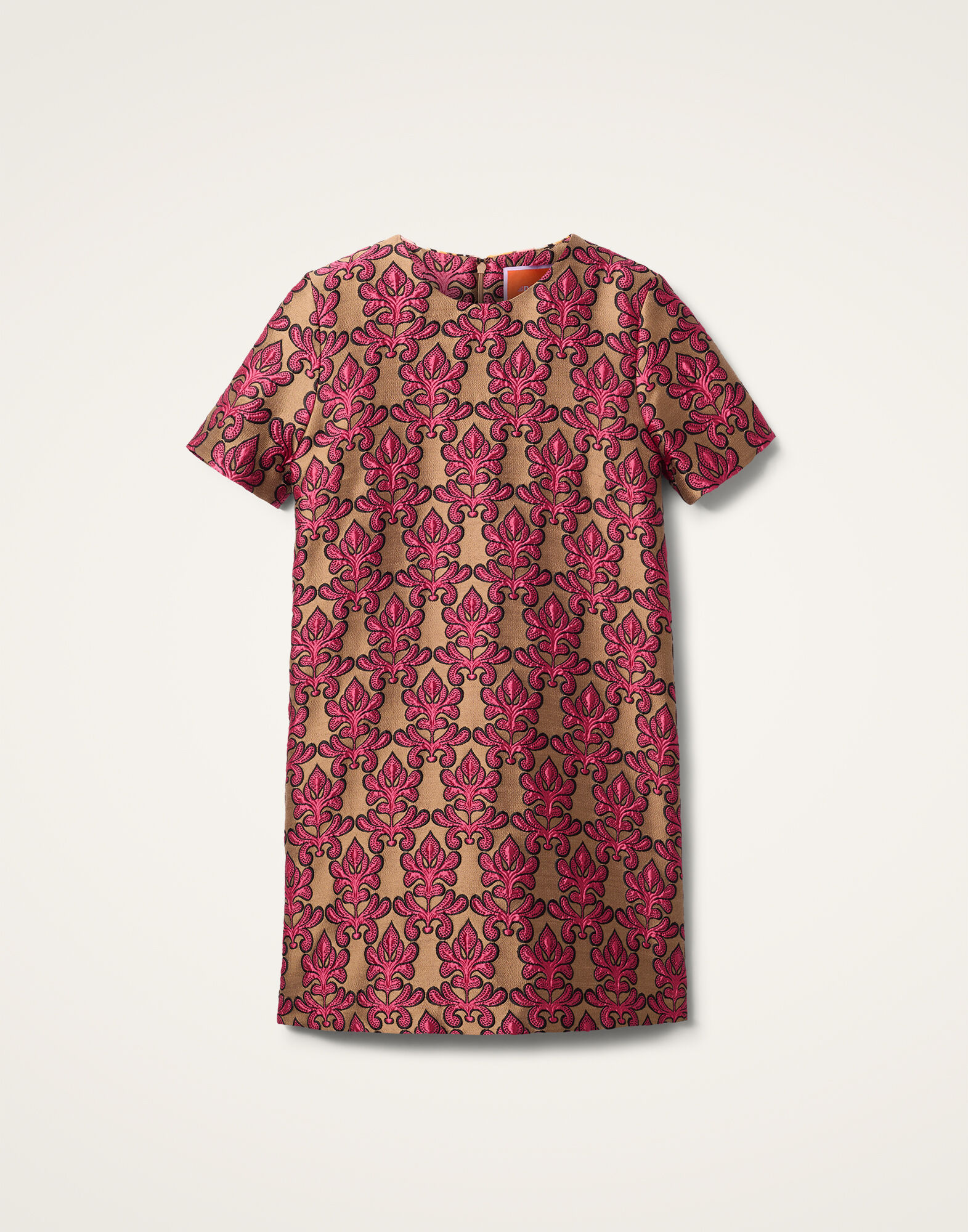 Mini Swing Dress in Herald Fuchsia for Women | La DoubleJ