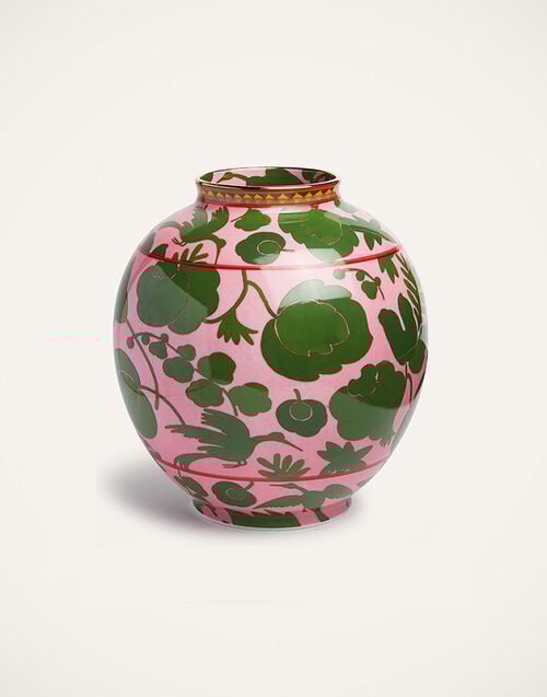 La DoubleJ Bubble Vase La DoubleJ Bubble Vase Wildbird Rosa/Verde VAS0003CER001CER0016