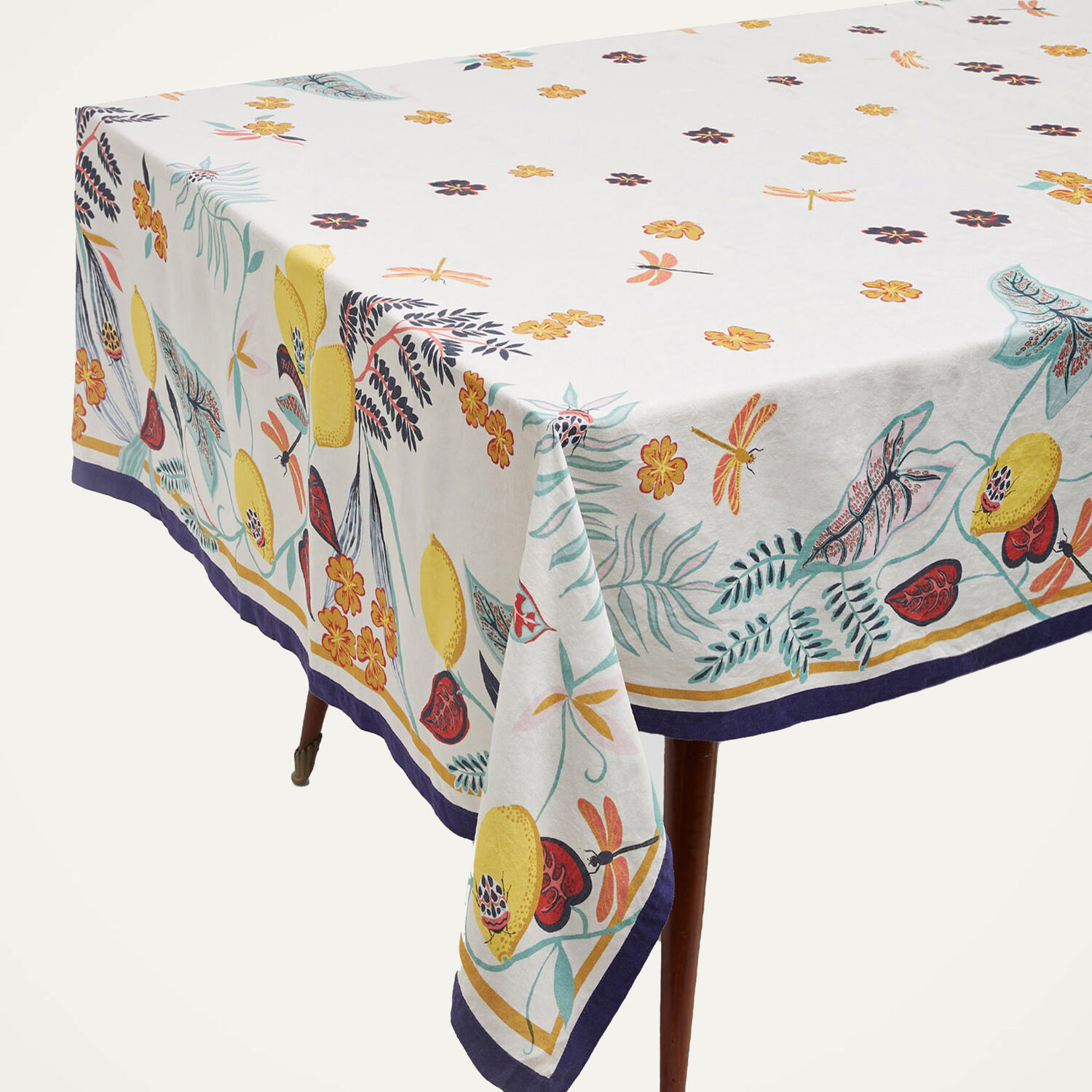  La Doublej Tablecloths Gend - Tablecloth (180x280) Botanical (pla) One Size 100% Linen 