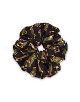 La DoubleJ Giga Scrunchie La DoubleJ Giga Scrunchie Scarab Black SCR0003SIL001SCA01BL01