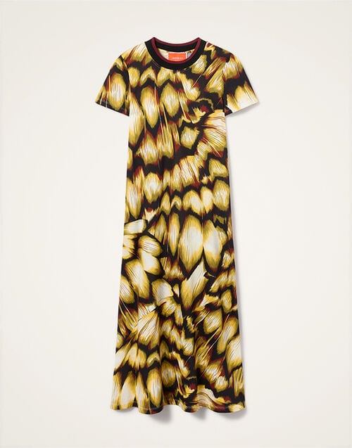 La DoubleJ Sporty Swing Dress La DoubleJ Sporty Swing Dress Monarch Black DRE0247JER002MNR01BL01
