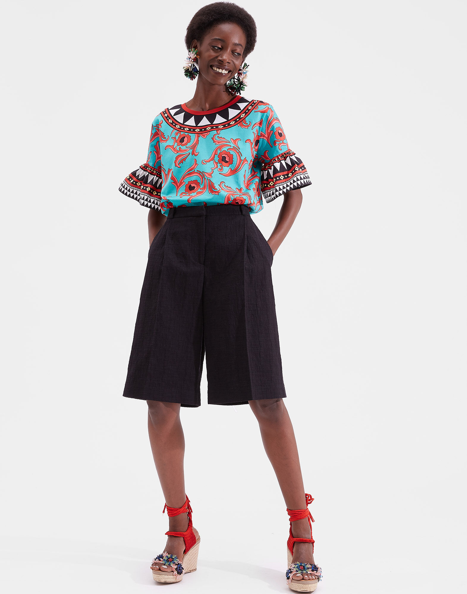 LaDoubleJ Walk The Dog T-Shirt Cartwheel TOP0038JER009CRW0001