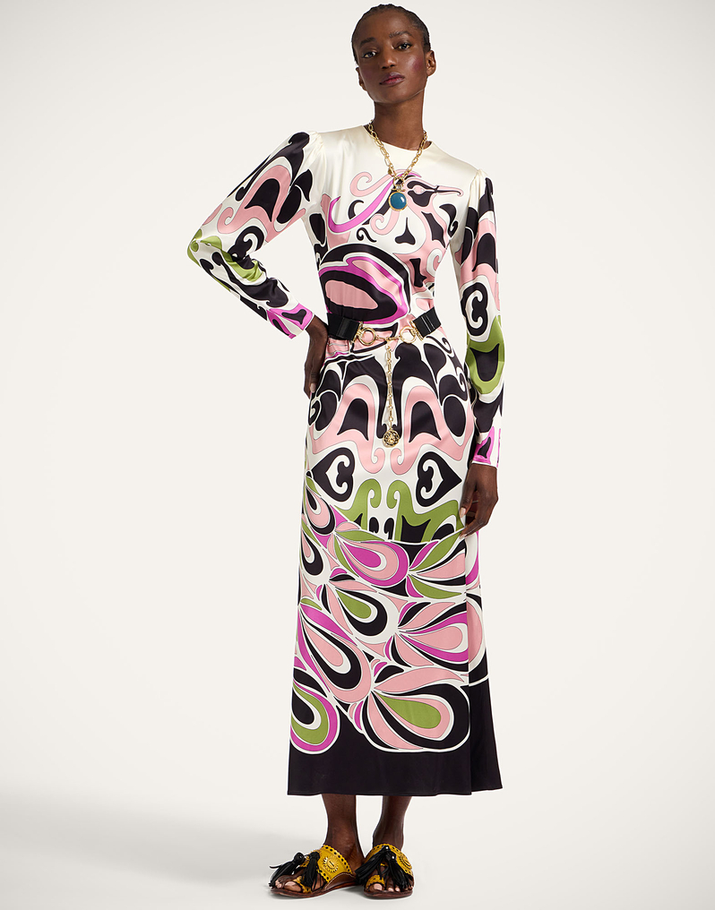 La DoubleJ Clingy Swing La DoubleJ Clingy Swing Phoenix Placée Pink DRE0762VIS023PHO01PI01