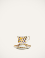 La DoubleJ Espresso Cup & Saucer Set of 2 La DoubleJ Espresso Cup & Saucer Set of 2 Cubi Giallo DIS0007CER001CUB0009