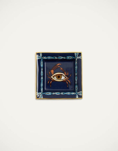 La DoubleJ Mini Trinket Tray La DoubleJ Mini Trinket Tray The Crab Midnight Blue TRI0009CER001CRB07BU04