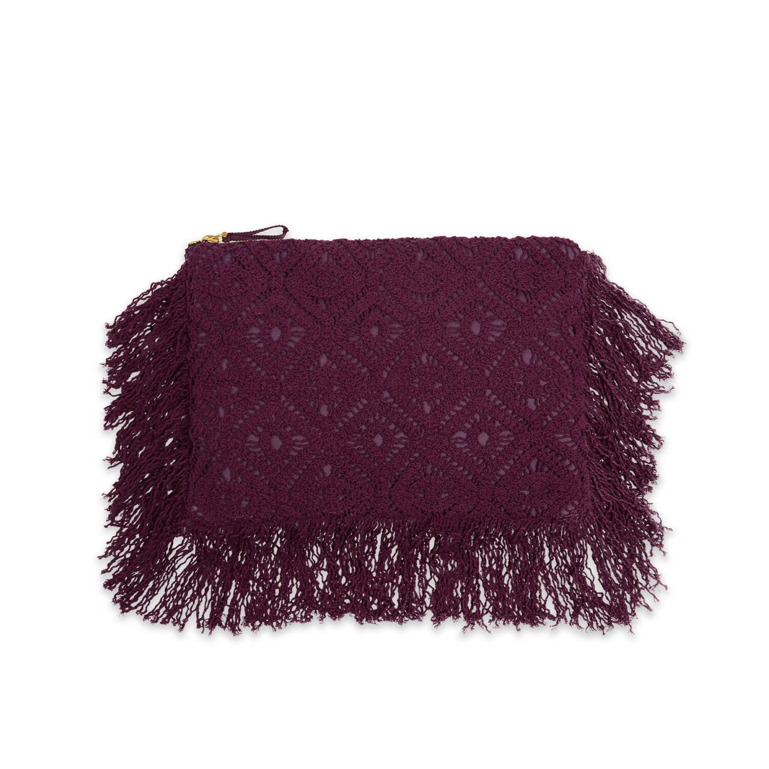 La Doublej Hand Pochette In Plaza Purple