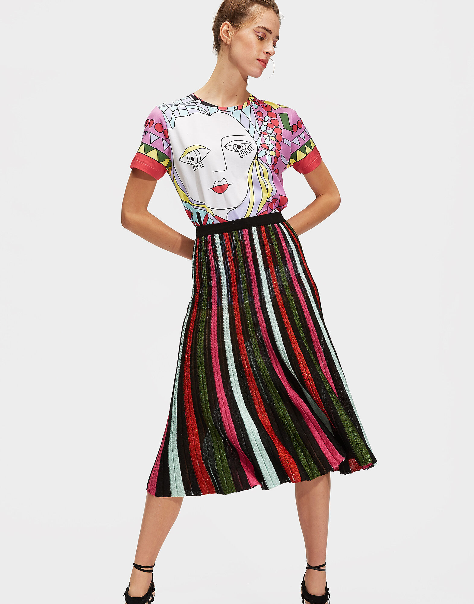 LaDoubleJ Total Goddess T-Shirt Persephone Big Placed SHI0033JER009PRS0003