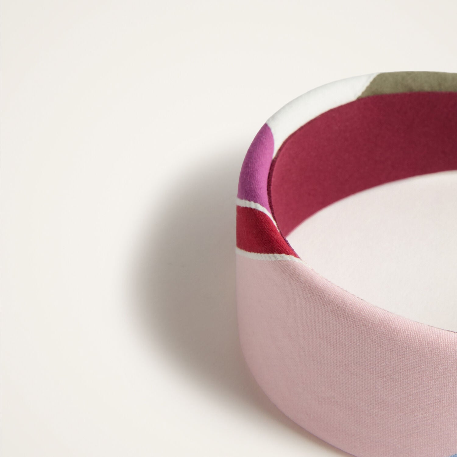  La Doublej Hair Accessories Women - Flat Headband Stripes Multicolor Pink One Size 88% Cotton 12% Polyamide 