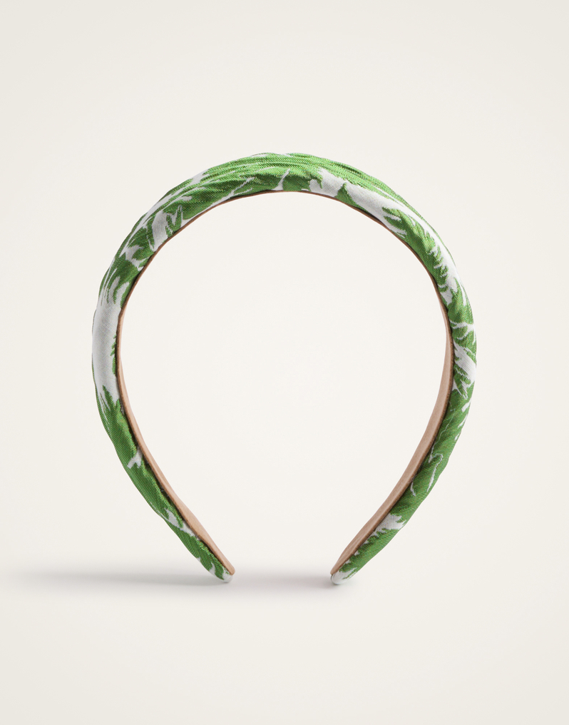 La DoubleJ Flat Headband La DoubleJ Flat Headband Tropicana White HEB0023JCQ112TRC03WH01