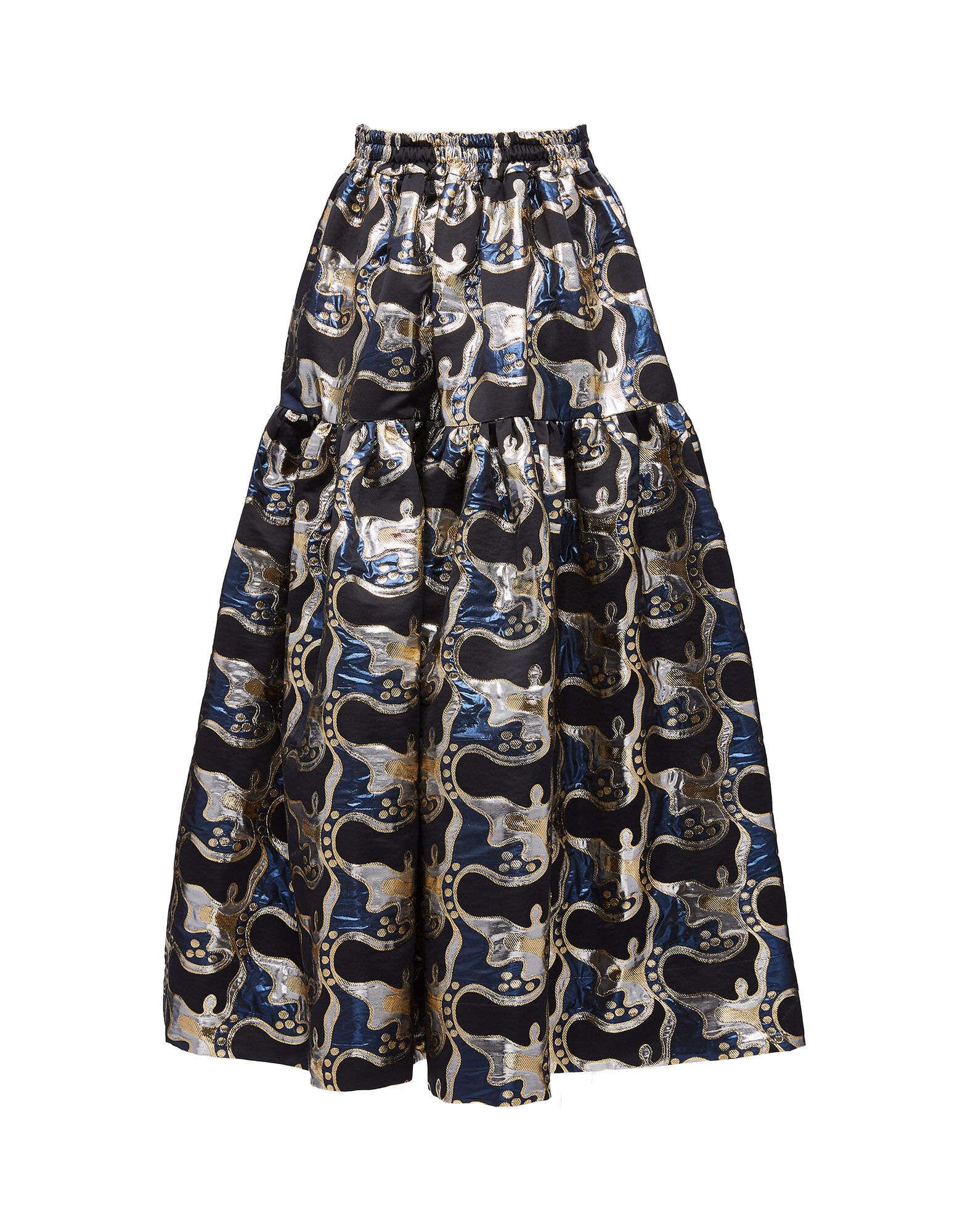 La DoubleJ Oscar Skirt Spritz Blu SKI0012JAC040SPR0002