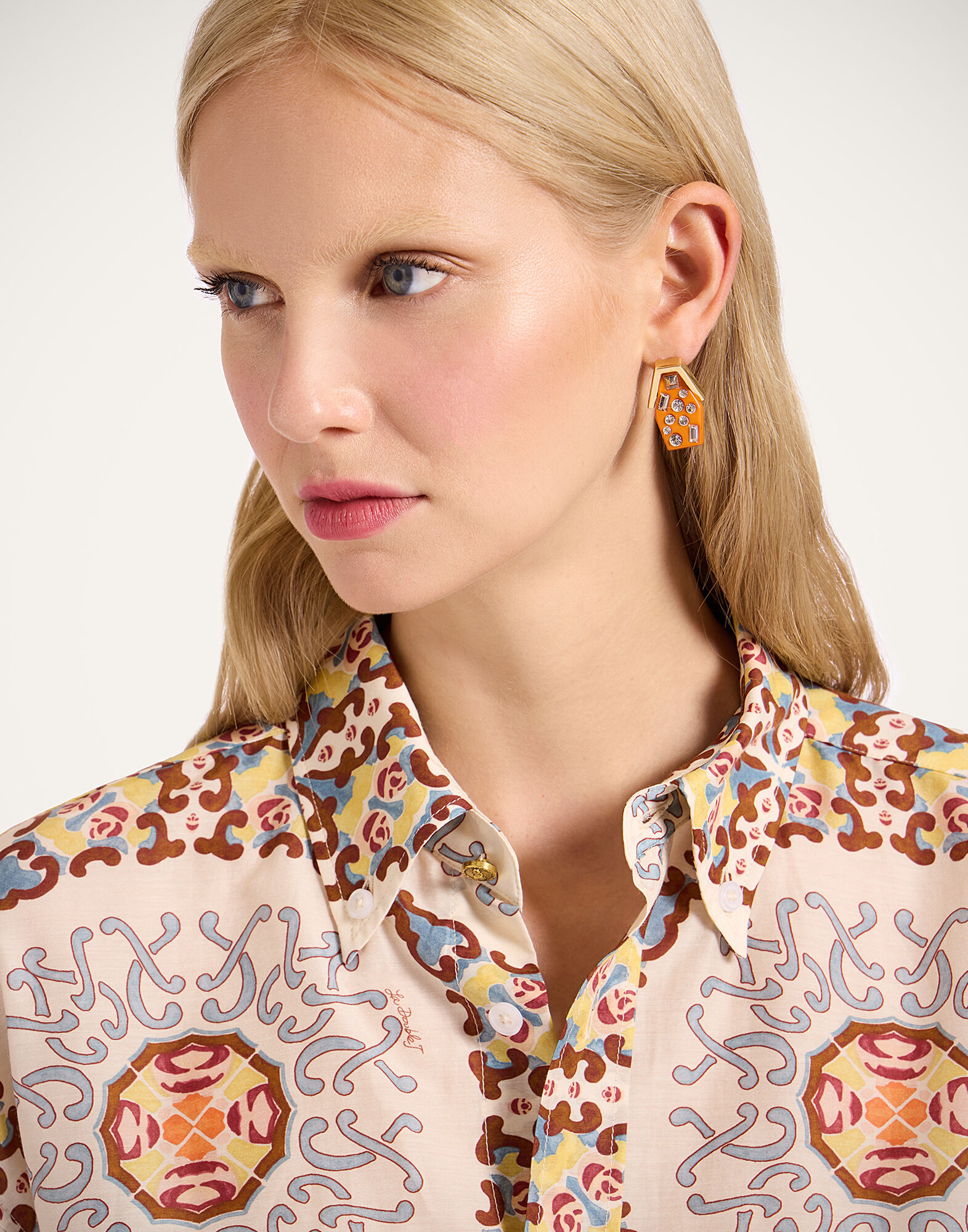 La DoubleJ Better Than Your Boyfriend's Shirt Ballata Ivory SHI0133SIL010BAL01WH04