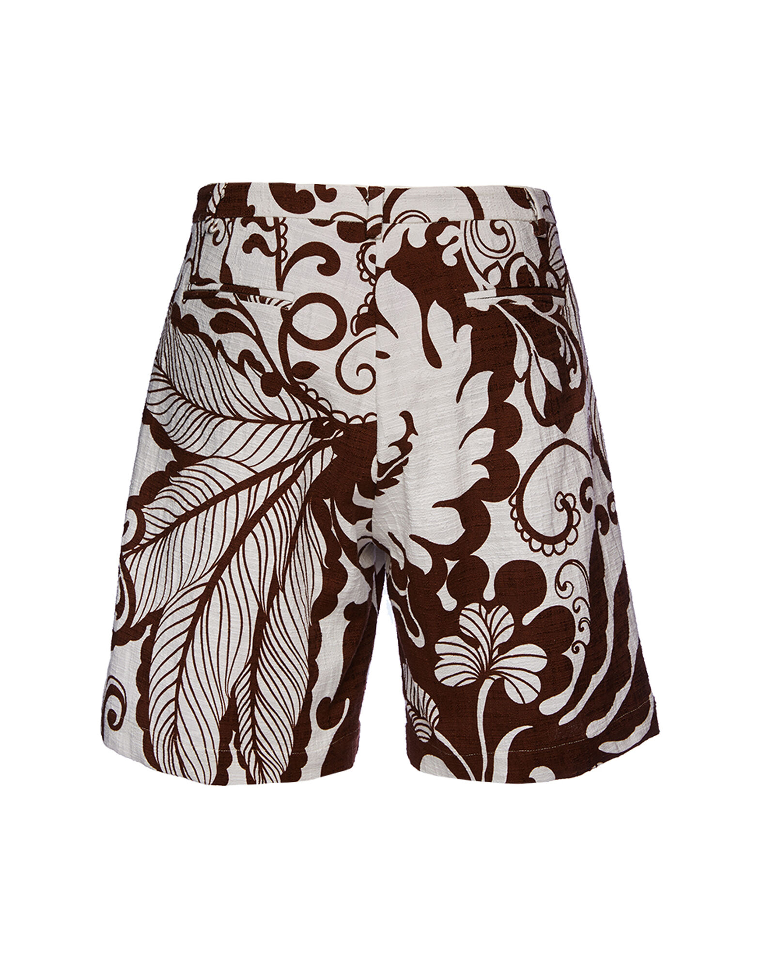La DoubleJ Boyfriend Shorts Marea Chocolate TRO0052COT005MRE0005