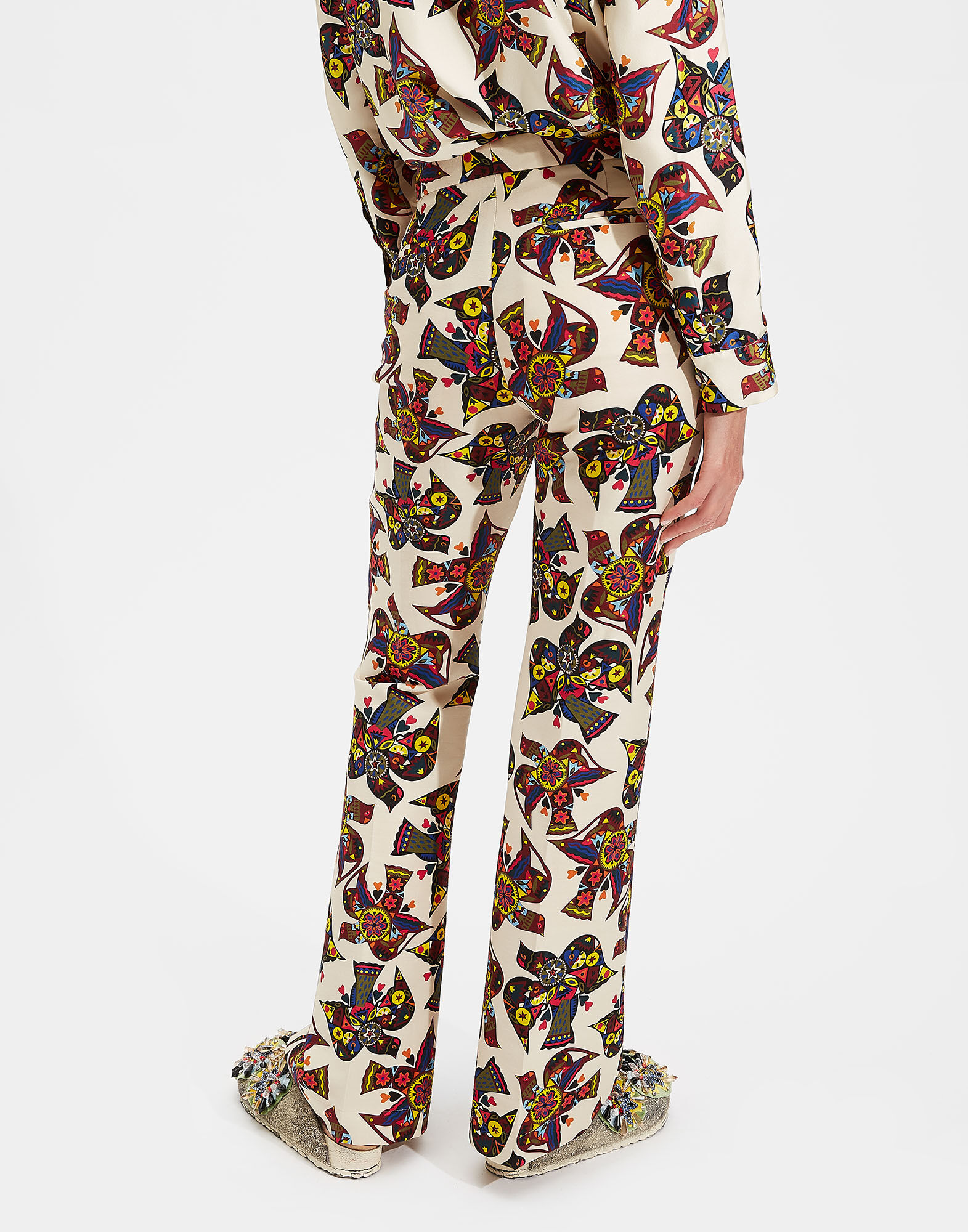 LaDoubleJ Saturday Night Pants Piccolo Dove TRO0030CAD001PCD0001