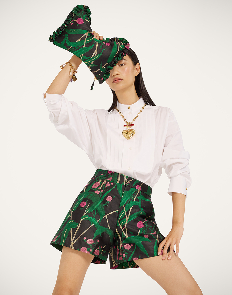 La DoubleJ Hand Pochette La DoubleJ Hand Pochette Bamboo Black BAG0059JCQ119BMB02BL01