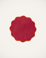 La DoubleJ Cloud Placemat Set Of 2 La DoubleJ Cloud Placemat Set Of 2 Rainbow Raspberry TBM0003LIN006RAI0029