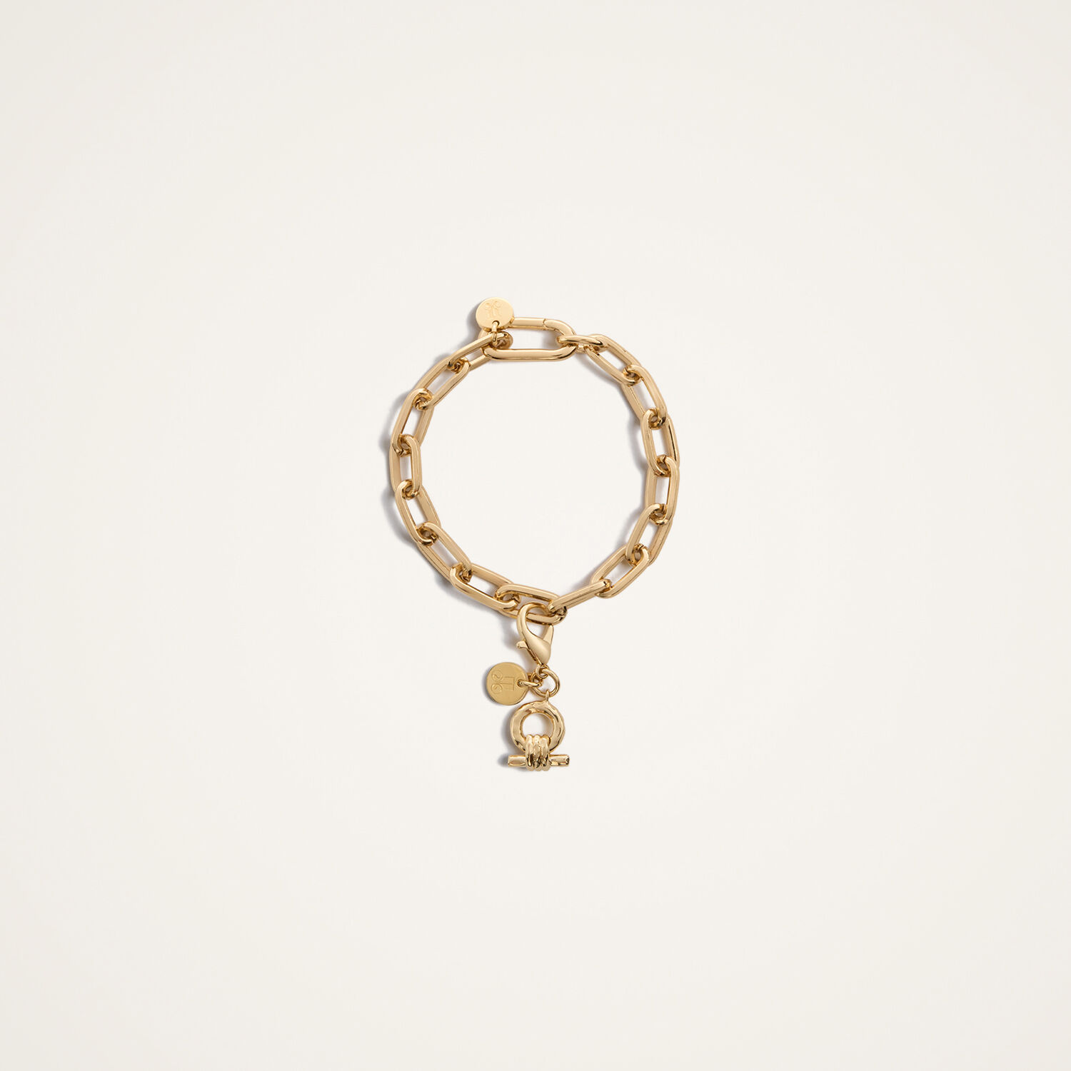 La Doublej Shen Loop Charm In Gold
