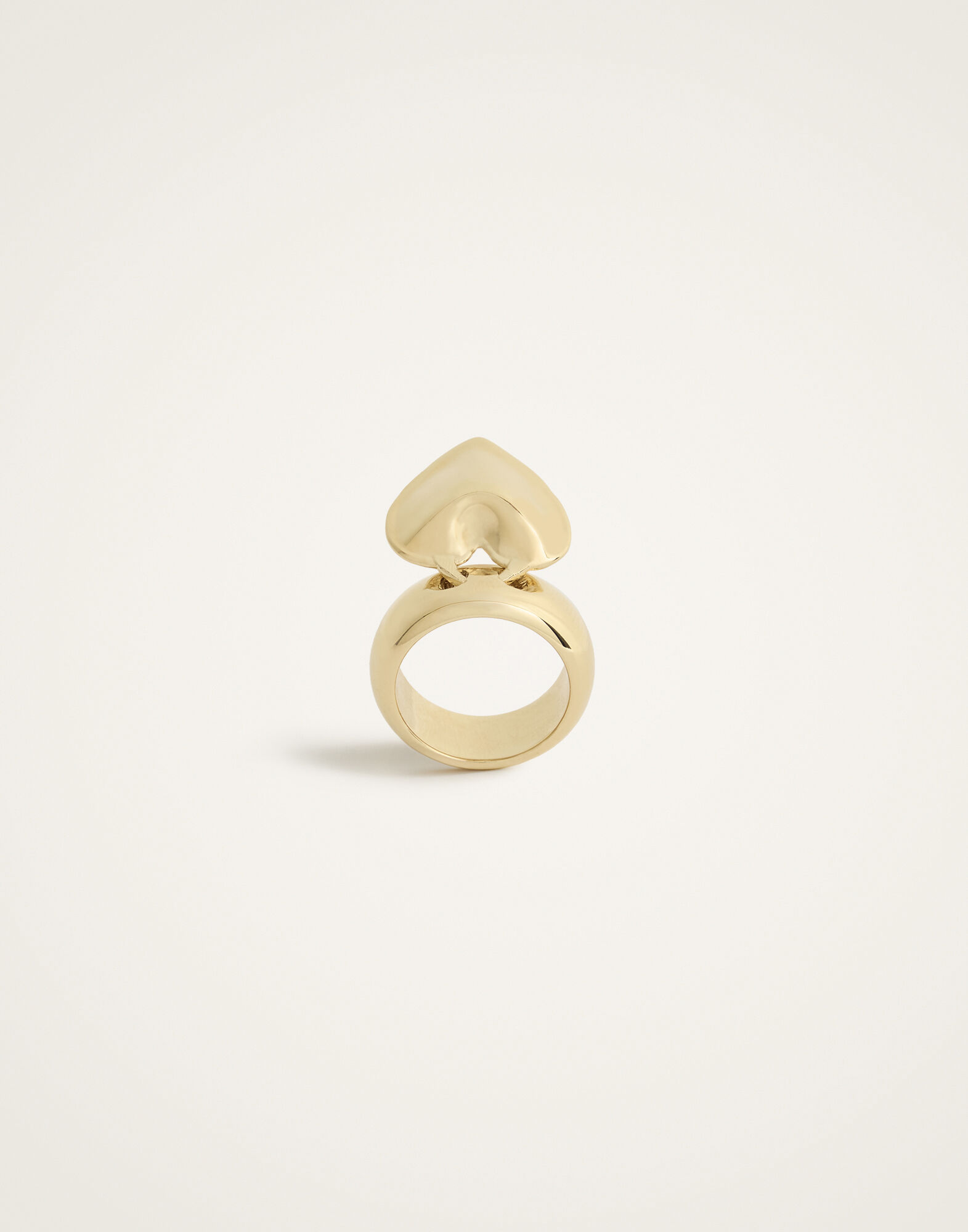 La DoubleJ Love Ring 24K Gold Plate RIN0016BRA003SOLIDYE05