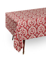 La DoubleJ Large Tablecloth Garland Bordeaux TBC0003LIN001GRL0012
