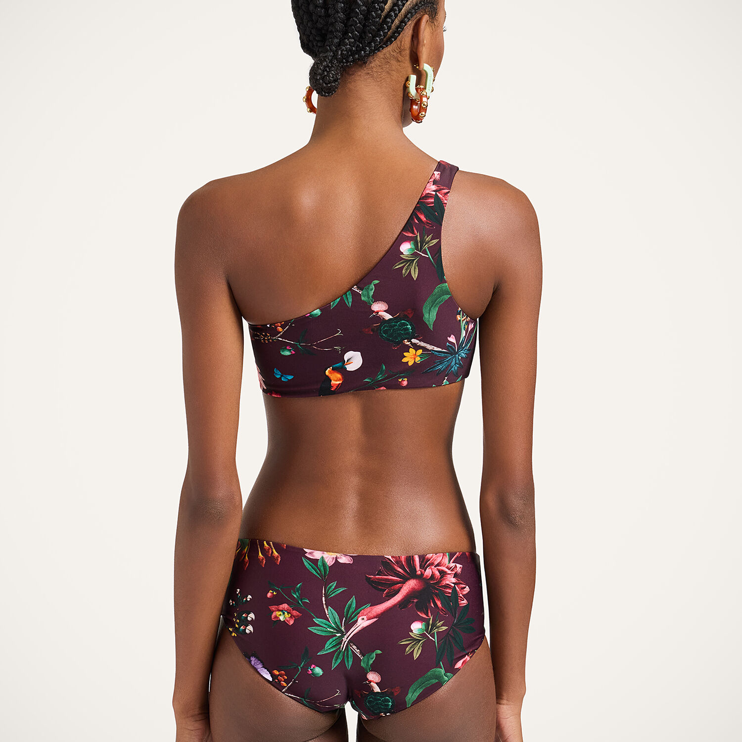 La Doublej Goddess Bikini Top In Brown