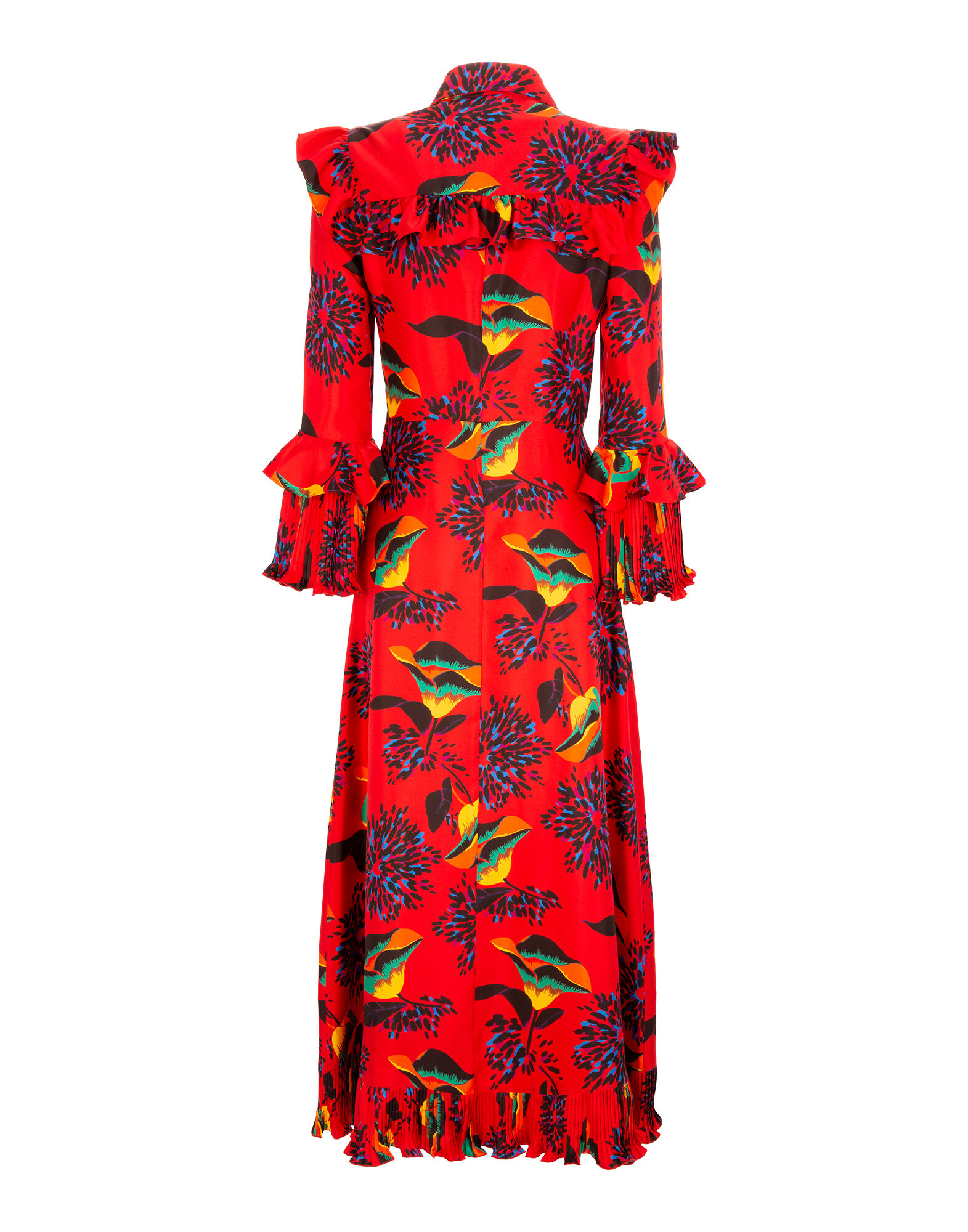 LaDoubleJ Long Fancy Dress Parrot DRE0097SIL001PAR0001