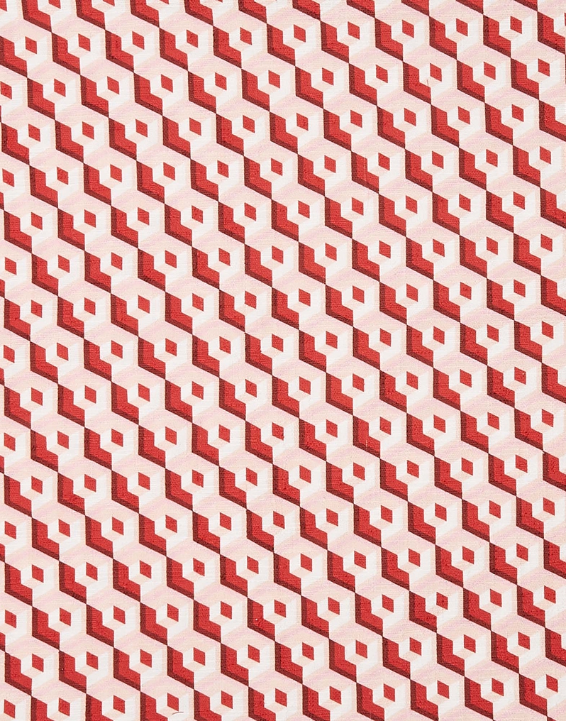 La DoubleJ Cushion With Fringes (50X50) La DoubleJ Cushion With Fringes (50X50) Cubi Rosso CUS0009COT005CUB0005