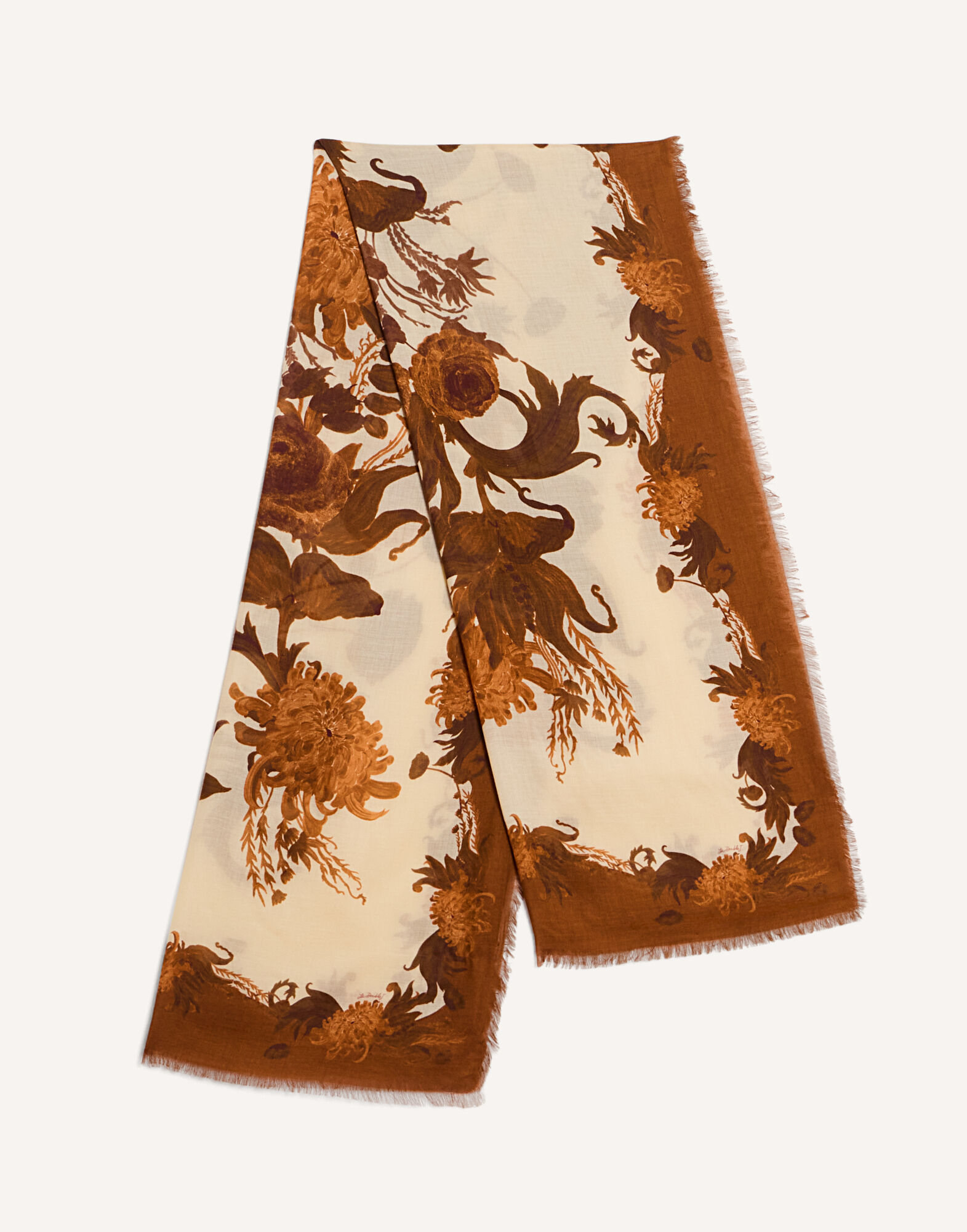 La DoubleJ Scarf Coven Plac&eacute;e Buttercream SCA0097MOS001COV05WH09