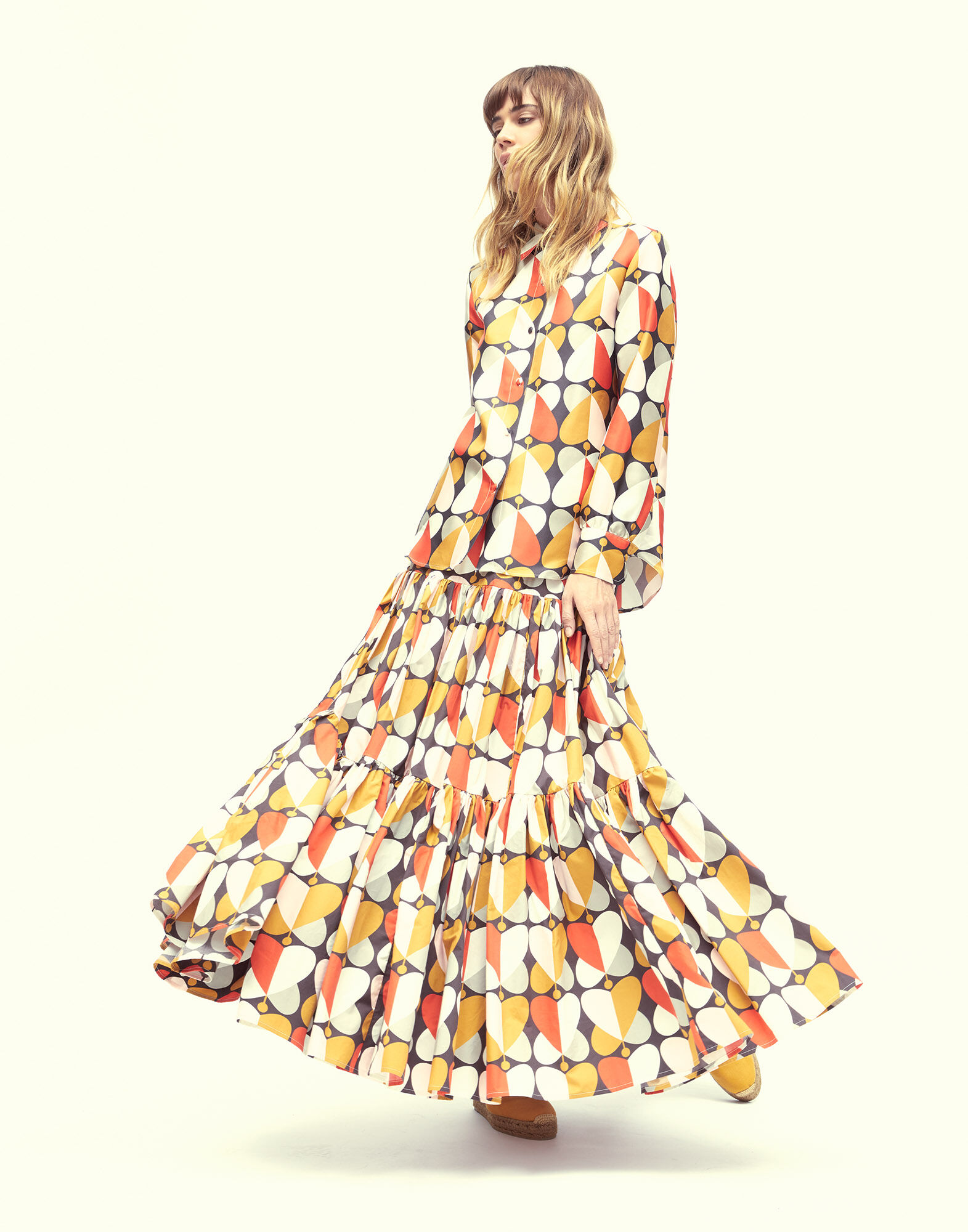 LaDoubleJ Big Skirt Farfalle SKI0001COT001FAR0002