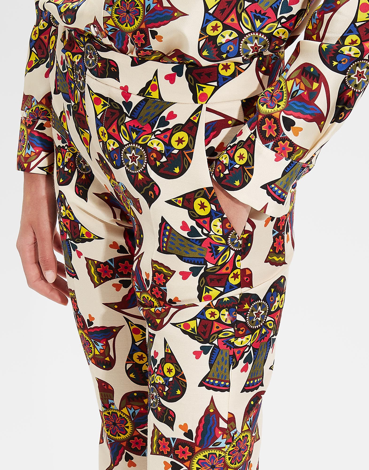 LaDoubleJ Saturday Night Pants Piccolo Dove TRO0030CAD001PCD0001