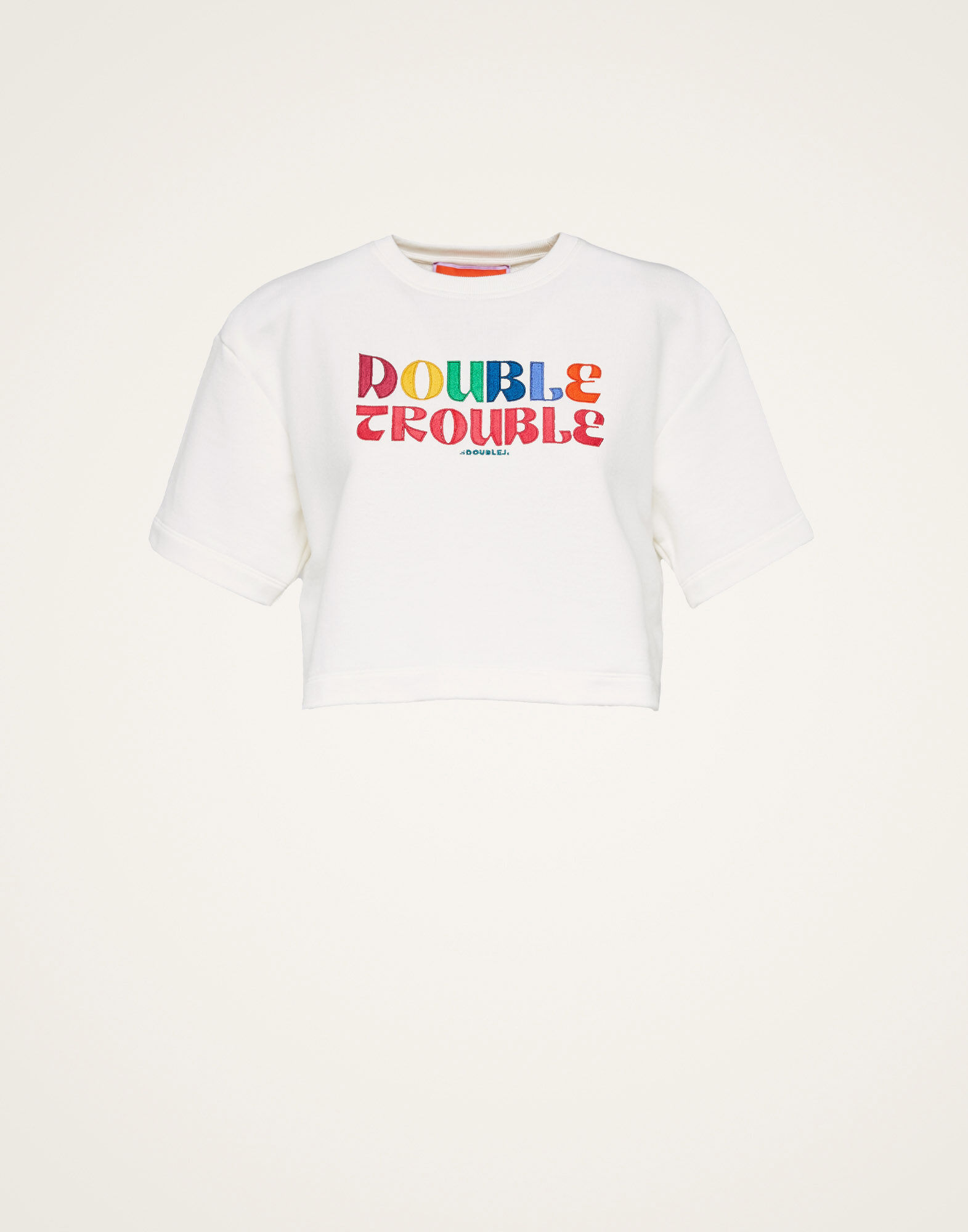 La DoubleJ Discman Tee Off White TSH0034JER031SOE02WH05