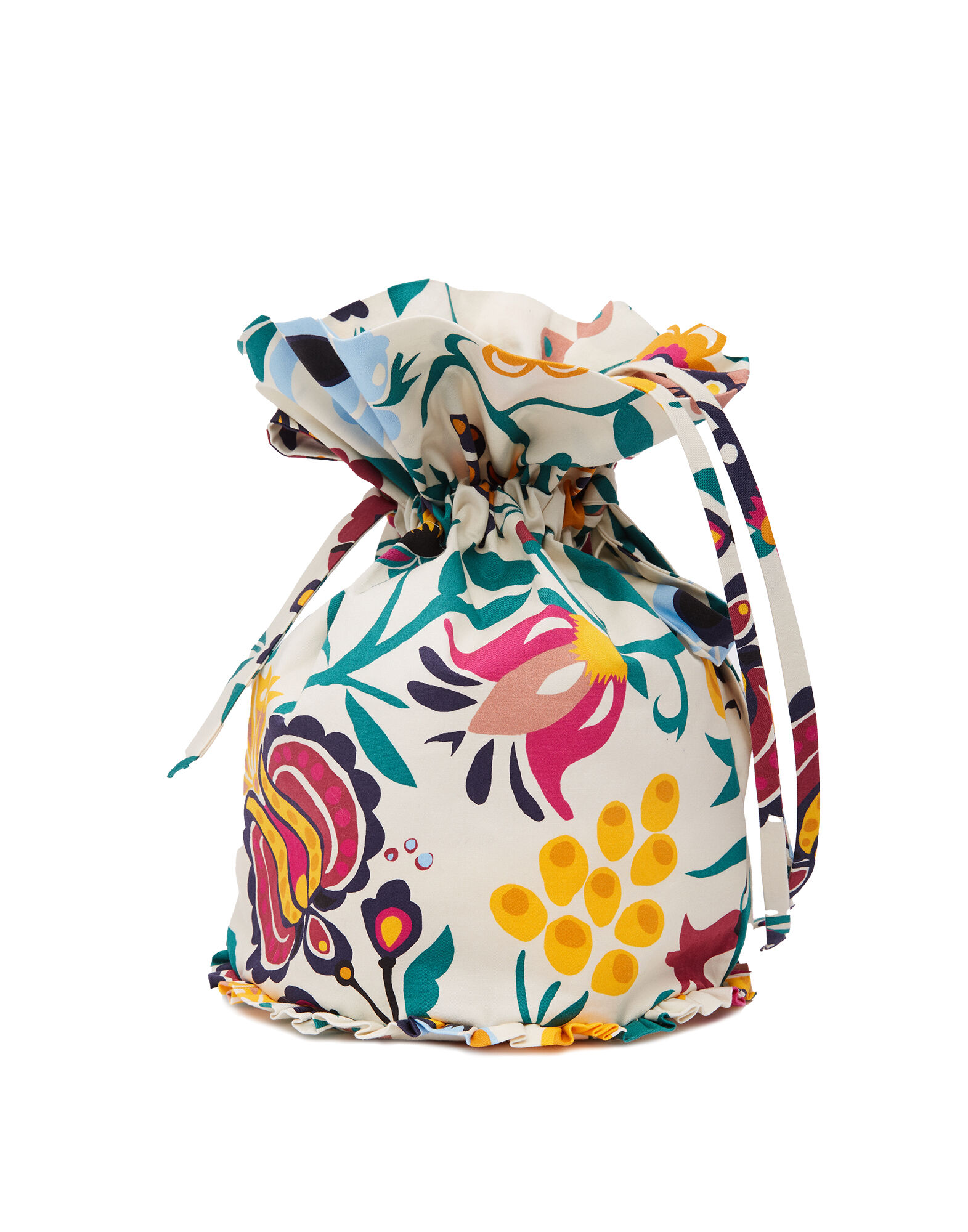 LaDoubleJ Party Bag Selva Bianco BAG0024FAI001SEL0002