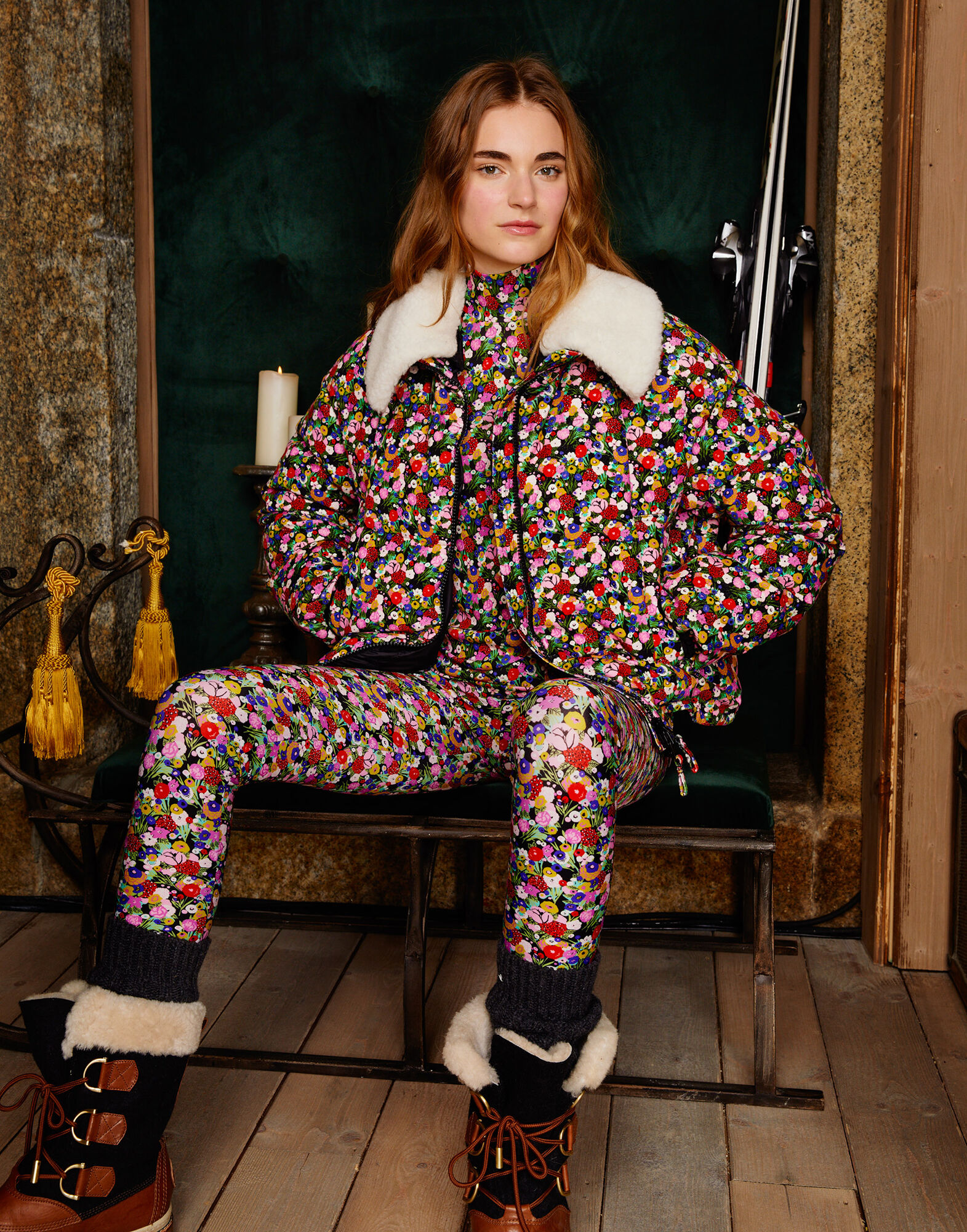 LaDoubleJ Leggings Granny TRO0013LYC001GRA0001