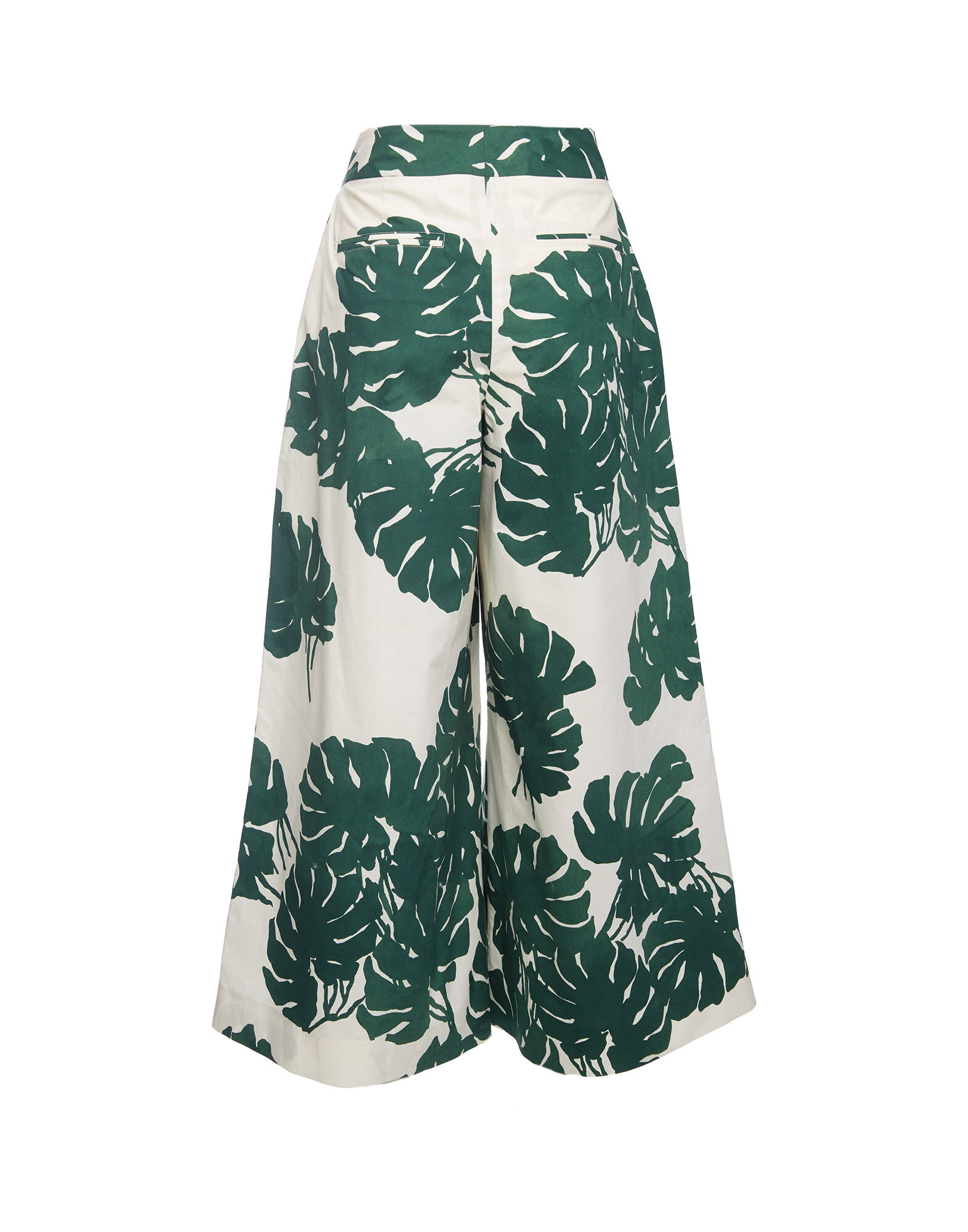 LaDoubleJ Coulotte Pants Monstera TRO0027COT001MON0001