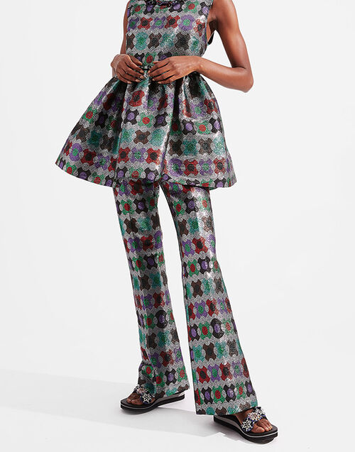 LaDoubleJ Saturday Night Pants Groovy Dot TRO0030JAC022GRO0001