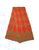 La DoubleJ Argyle Scarf La DoubleJ Argyle Scarf Camel Orange SCA0029KNI064VAR0123