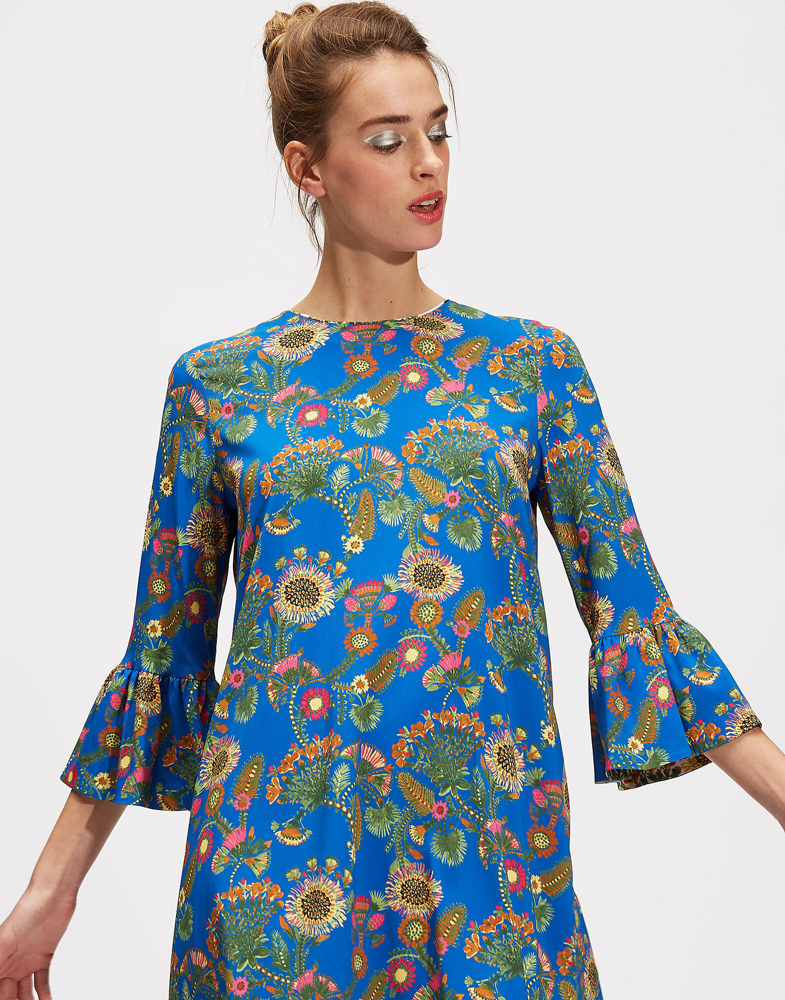 LaDoubleJ 24/7 Dress Thistle Blu DRE0050VIS001THI0002