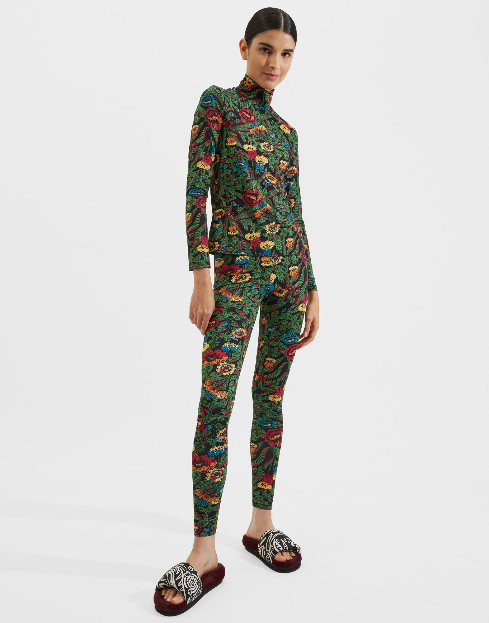 La DoubleJ Leggings Night Garden TRO0013JER005GAR0001