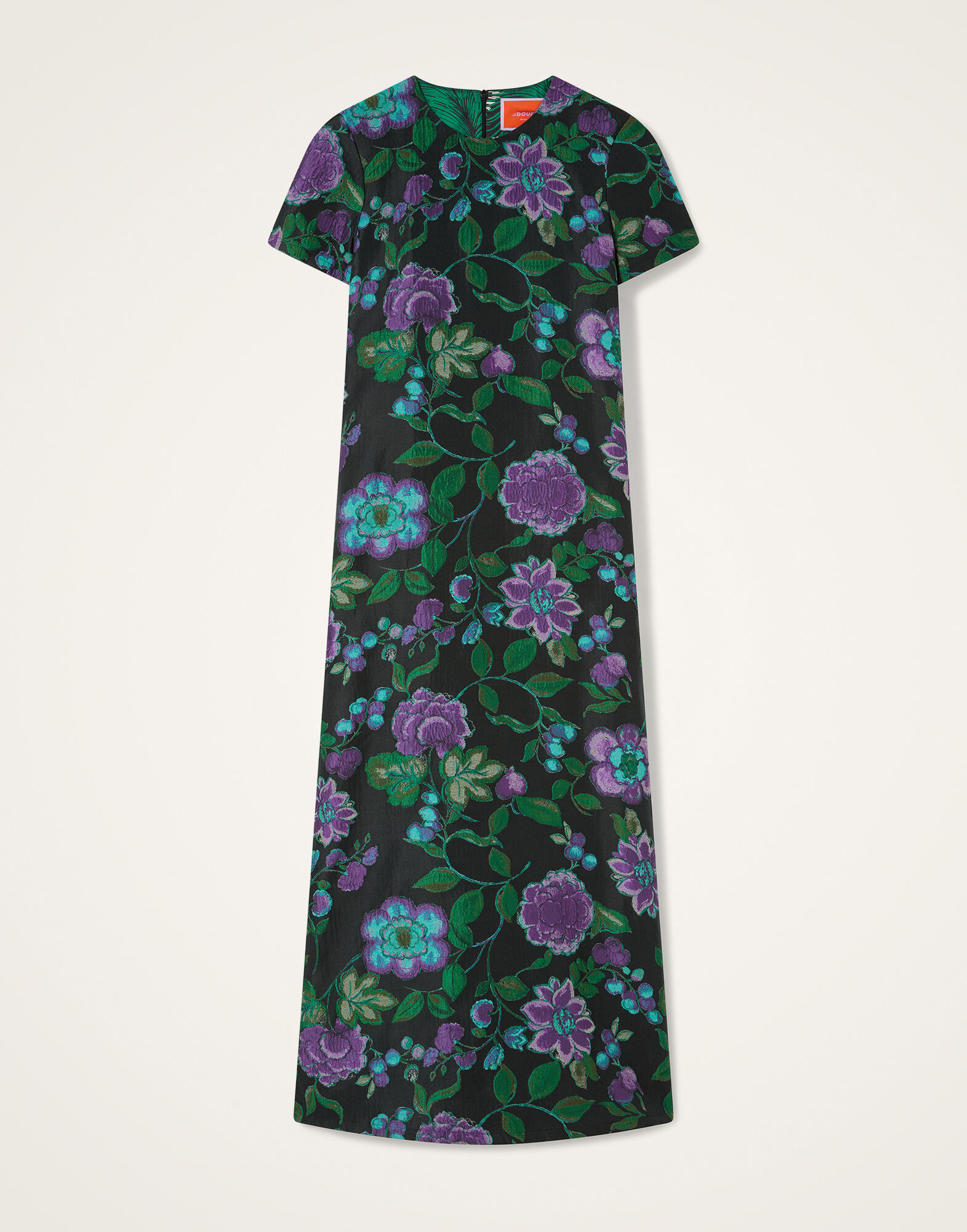 La DoubleJ Swing Dress Botanical Black DRE0001JCQ144BOT01BL01
