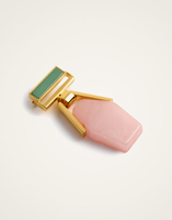 La DoubleJ Portal Brooch La DoubleJ Portal Brooch 24k Gold Plate & Pink Resin BCH0002POL014SOLIDPI02