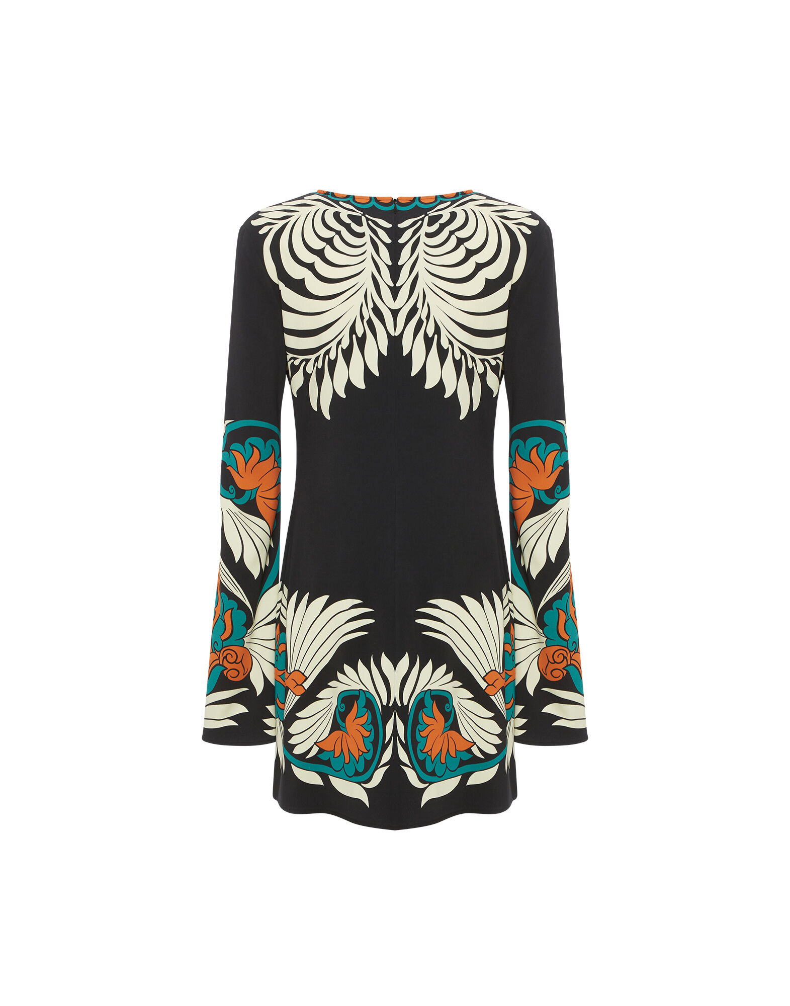 Mini Supreme Swing Dress in Mix Tiles Placee Black fur Damen La DoubleJ