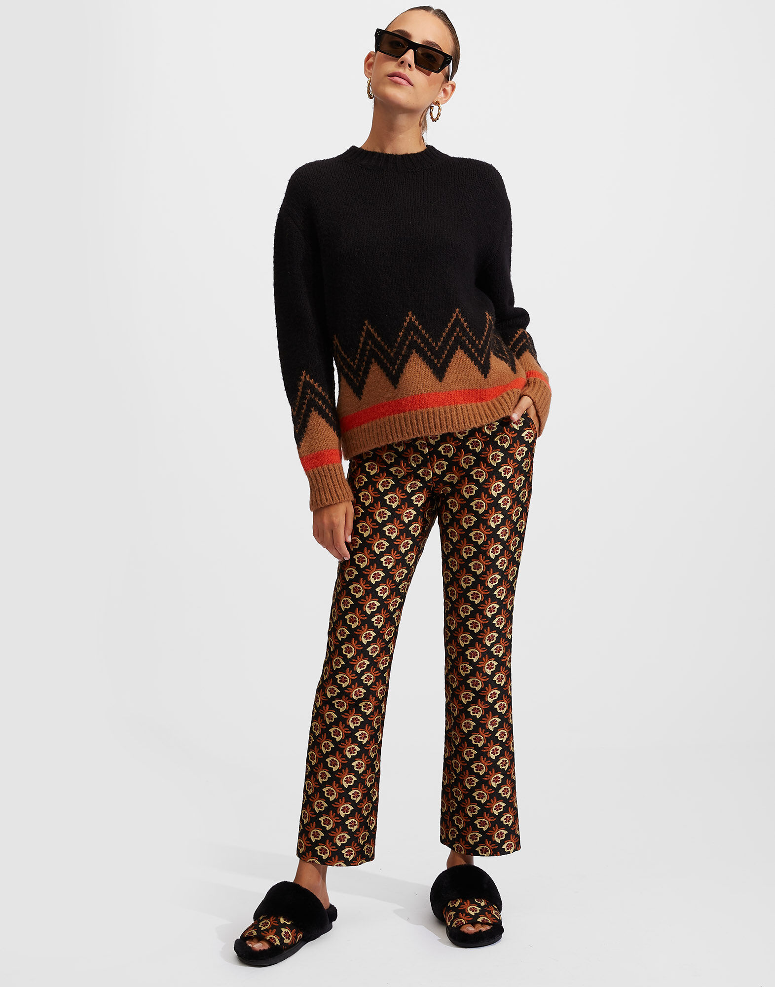 La DoubleJ 24/7 Pants Bella Nero TRO0069JAC034MUL0049