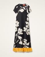 La DoubleJ Swing Dress (With Feathers) La DoubleJ Swing Dress (With Feathers) Winter Jasmine DRE0316SIL001WIJ0001
