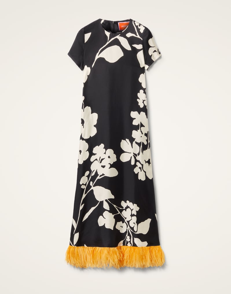 La DoubleJ Swing Dress (With Feathers) La DoubleJ Swing Dress (With Feathers) Winter Jasmine DRE0316SIL001WIJ0001