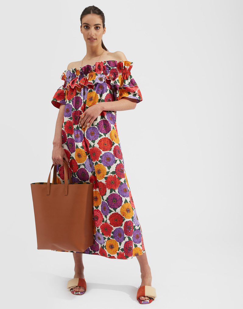La DoubleJ Breakfast Dress La DoubleJ Breakfast Dress Zinnie DRE0331COT001ZIN0001
